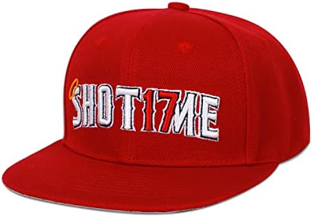 Shot17ME 17 ohtani bejzbol kapa 3d vezeni hip hop na otvorenom na otvorenom podesivim šeširom
