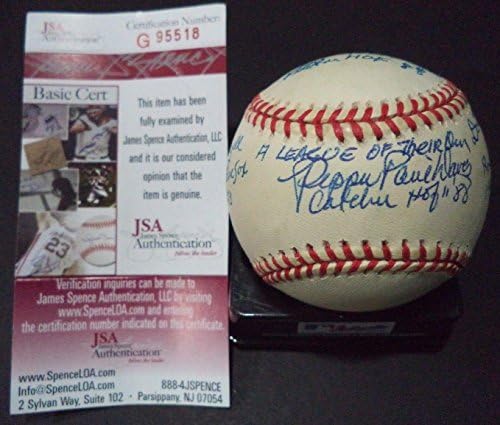 Mlade od bejzbola više potpisane autografijom A.L. Baseball JSA COA G95518 Rijetki - autogramirani bejzbol