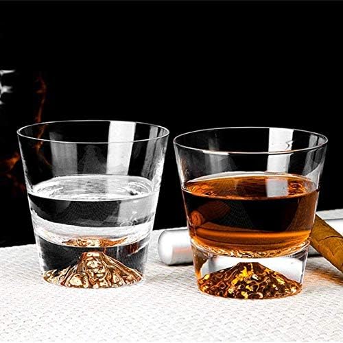 Whisky Decanter Set Whisky pokloni za muškarce Whisky degustacija stakla Whisky Liquor Glass Crystal Glass Cup Creative Mt. Fuji Snow