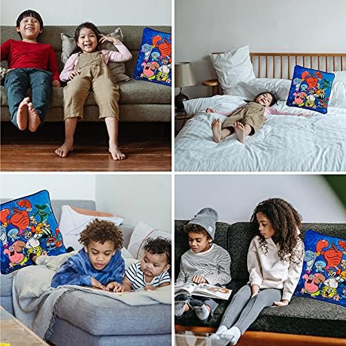 Franco Dečiji posteljina mekani ukrasni jastuk, 15 u x 15 in, spongebob Squarepants
