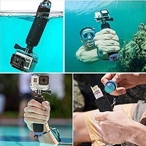 Navitech plutajuća ručna stativska držač nosača - kompatibilan s maxesla 4K akcijskom kamerom