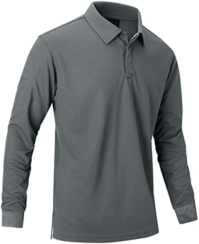 Muška polo majica s dugim rukavima s kratkim rukavima s kratkim rukavima Šarene golf majice rever navratnik TOP tenis majica Tactical