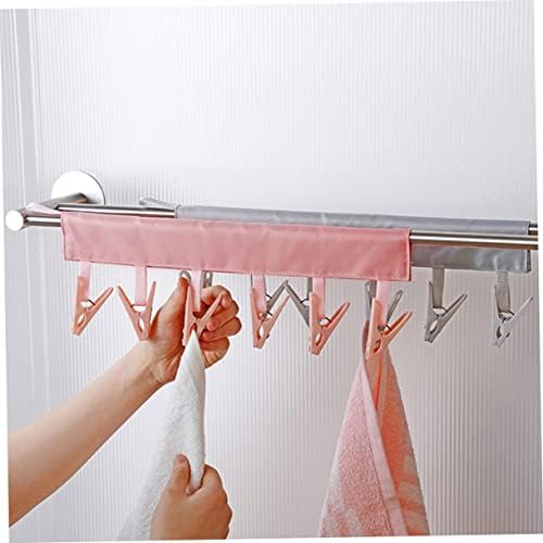 Zerodeko 2kom vješalica od tkanine stalak za sušenje ručnika sklopivi stalak za odjeću sklopive vješalice vješalica za kaiš vješalica