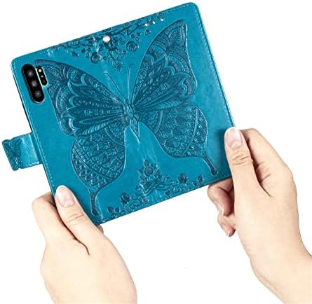 GYHOYA kompatibilna sa Samsung Galaxy Note 10 Plus futrolom za novčanik za žene, kožna Flip Folio sa magnetnom postoljem i zaštitnom
