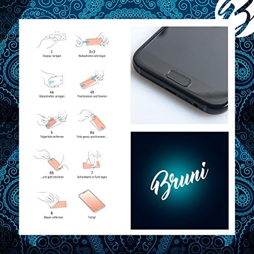 Bruni Zaštita ekrana kompatibilna sa Garmin dezl 780 LMT-D zaštitnom folijom, kristalno čistom zaštitnom folijom