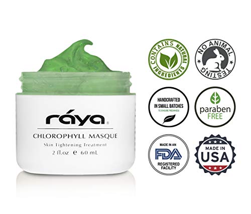Raya Chlorophyll Masque / maska za zatezanje lica za svu kožu / pomaže u smanjenju finih linija i bora