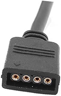 X-dree ženski do ženski 4p vodootporni kabel 2m dugačak za RGB LED lampu (Femmina a femmina 4p impermeabile cavo Connettore 2m lungo