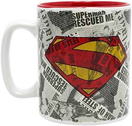 Abystyle - DC stripovi - šolja - 460 ml - Superman i logo