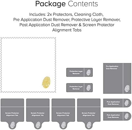 Deloucijska svila Blagi protiv sjaja Zaštitni film Kompatibilan sa LG UltraGear 27 [paket od 2]