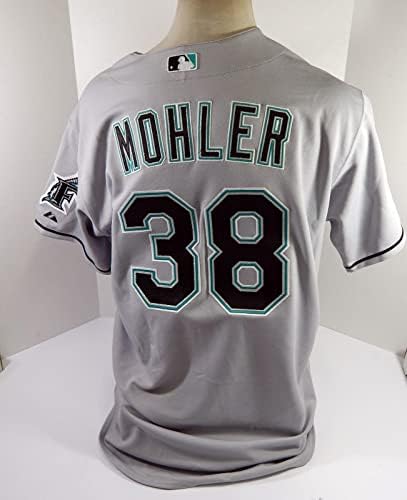 Florida Marlins Brian Mohler 38 Igra Izdana siva Jersey 50 DP44304 - Igra Polovni MLB dresovi