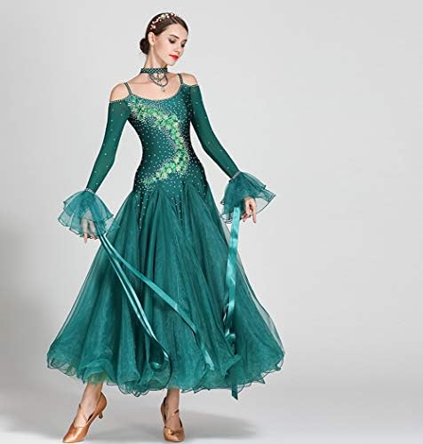 Yumeiren Modern Waltz Standardna haljina za plesnu haljinu za plesnu haljinu