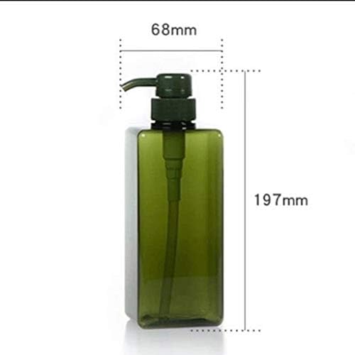 XZjjz sapun, komplet sa sapunom kvadratnog kontratona, pogodan za sve vrste tečnog sapuna ili losiona u kupaonici