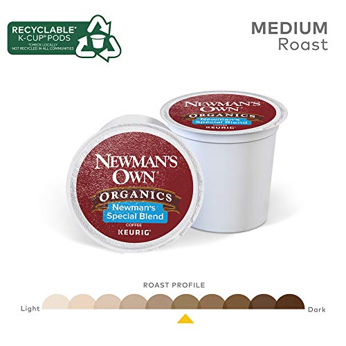 Newman's Own Organics specijalna mješavina, mahune Keurig K-Cup za jednu porciju, srednje pečena kafa, 12 tačaka