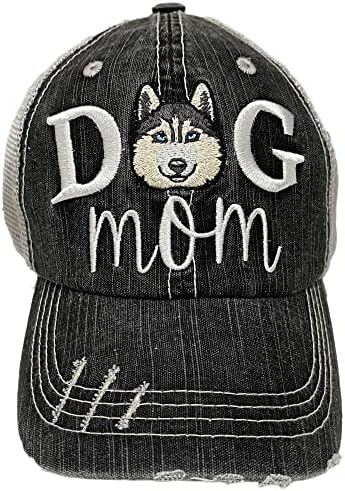 Maj i siva pas mama različiti pasmini ženski bejzbol šešir