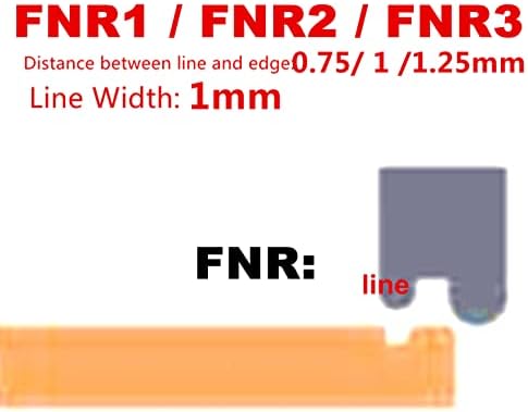 3pcs kožni zanat električni rubni rubni stroj za guranje grijača grijač grijača šipka za kopiranje alata za kopiranje FNR tip