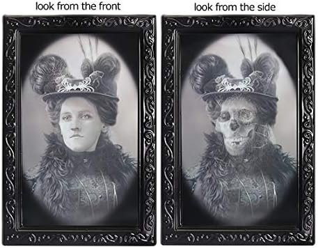 Dekoracije za Noć vještica 3D promjena izraza lica pokretni Portretni okviri za slike za horor zabavu dekoracija kuće za Noć vještica