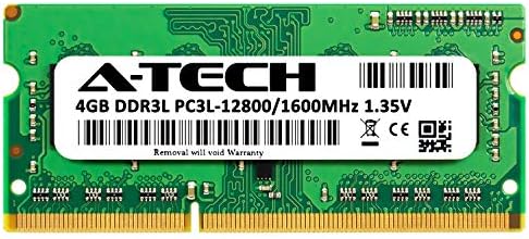 A-Tech 4GB RAM za sinološki diskStation DS1817 nas | DDR3 / DDR3L 1600MHz PC3L-12800 SODIMM 1.35V 204-PIN NON-ECC SO-DIMM memorijski