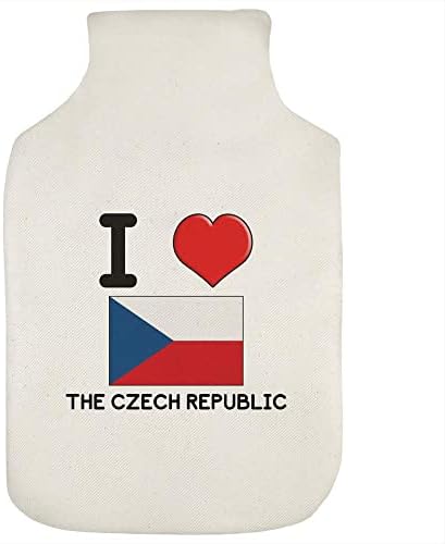 Azeeda' Volim Češku ' Poklopac Flaše Za Toplu Vodu