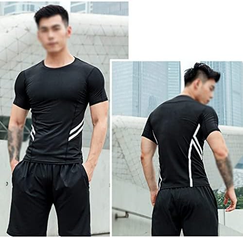 Wpyyi muške sportske odjeće za svlake haljina za brzo sušenje sportske odjeće za trening jogging trčanje sportski odijelo muškarci