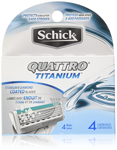 Schick Quattro Titanium punjenje britvica za muškarce-broj 4