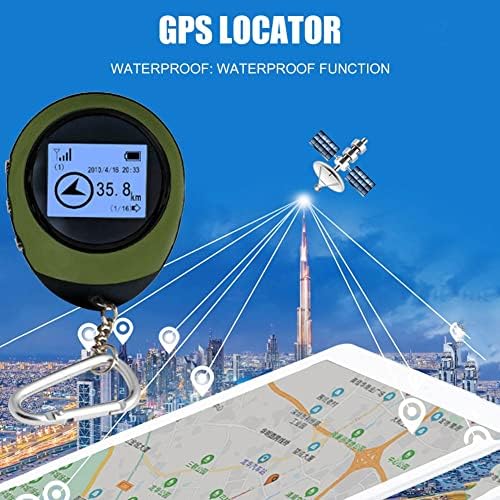 LUKEO Tracker GPS navigacioni prijemnik sa kopčom USB punjiva za šumski Turizam kompas za planinarenje alat za snimanje uređaja
