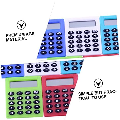 Tofficu 3 kom. Kalkulator računara Pocket kalkulator Alati za djecu Prijenosni izračunati alat Elektronski kalkulator Studenti Kalkulator