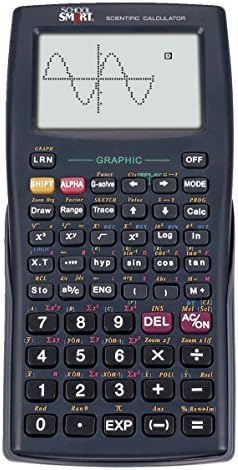 Školski pametni grafički kalkulator, 10 + 2 dot matrica, crna - CS-121