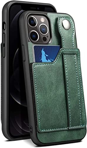 Hkidkk futrole za iPhone 12/12 Mini / 12 Pro / 12 Pro Max, PU kožna torbica za novčanik, sa kartičnom futrolom za zapešće, držač za