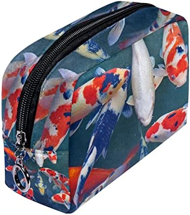 Tbouobt kozmetičke torbe za šminke za žene, male šminke torbe za putne torbe, koprive životinjske ribe