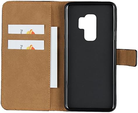 Zouzt Classic torbica za novčanik kompatibilna sa Samsung Galaxy S9 Plus, Premium kožna torbica sa postoljem/magnetnim zatvaračem/utorom