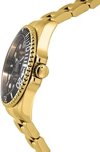 Invicta muški Pro Diver kvarcni sat sa remenom od nerđajućeg čelika, zlato, 22