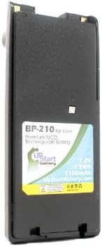 Zamjena za ICOM IC-V8 bateriju sa isječkom - kompatibilan sa ICOM BP-210 dvosmjernom radio baterijom