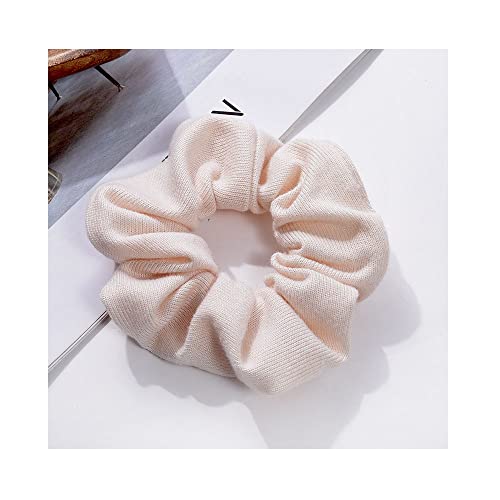 Scrunchies kravate za kosu meke pletene trake za kosu držač za kosu rep Scrunchy Hair Elastic za žene dame pamučni Scrunchy srednji