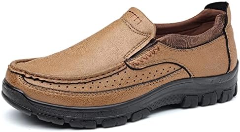 Coramtty Men Slip On loafer cipele meka lagana udobnost Casual ravne cipele za muško hodanje na otvorenom