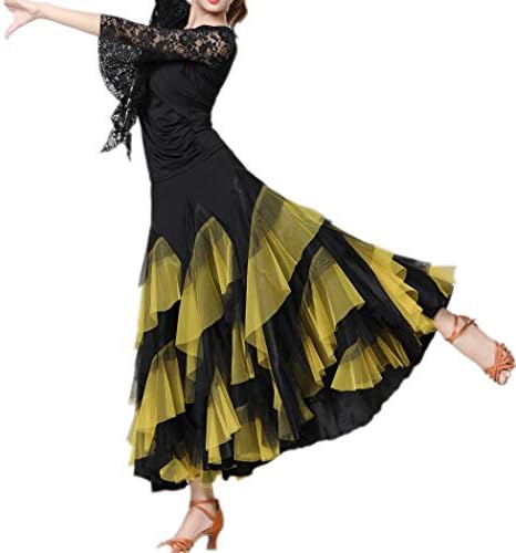 Cismark Elegantna dvorana latino plesna zabava dugačka suknja za žene