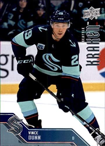 2021-22 Gornja paluba Seattle Kraken 4 Vince Dunn Seattle Kraken NHL hokejaška trgovačka kartica