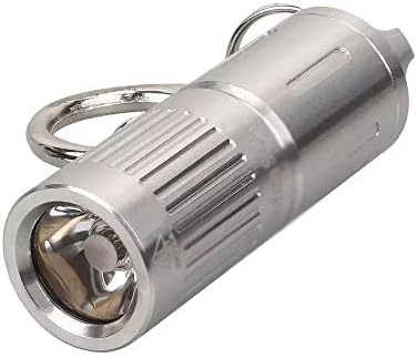 Quesheng mini LED svjetiljka 10180 punjiva tipka za punjivu tipku 330LM 2 načina 95 CRI od nehrđajućeg čelika