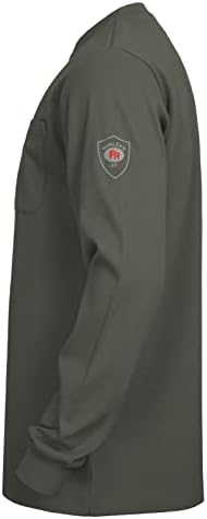 Vanlens Fr majice za muškarce otporne na plamen male težine 6.5 oz dugi rukavi Henley Shirts CAT2 NFPA2112 Fr Odjeća