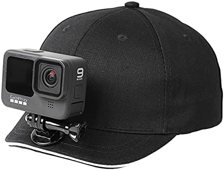 Akcijska kamera za bejzbol nosač za bejzbol, anđeo Podesiva akcijska kamera Baseball Hat Mount Compatibilan za GoPro 5 sesija HERO
