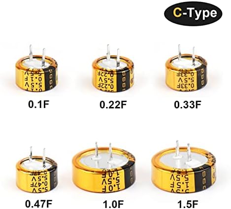 NHOSS 5.5V Super kondenzator CDA Super kondenzator Vozilo Putujući podaci Dvostruki sloj kondenzatorski snimač CVH-Type 2pcs