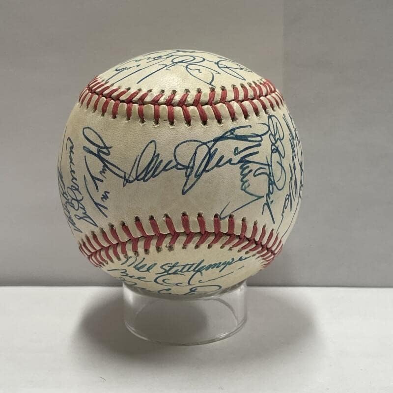 Službeni više-potpisani vintage 1986 NY METS NL bejzbol. - AUTOGREMENA BASEBALLS