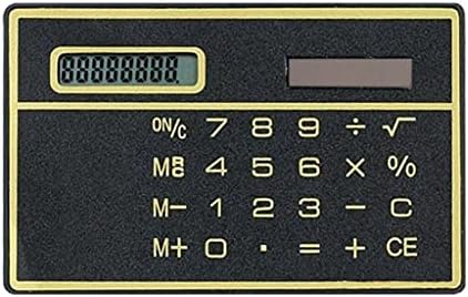 Cujux 8-znamenkasti solarni kalkulator napajanja sa dizajnom kreditne kartice na dodirnom ekranu za prijenosni mini kalkulator za