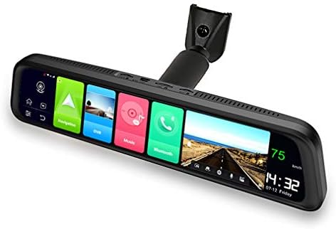 SHIZHEN K980 12-inčni ekran 4G Touch IPS Specijalni car cot cam sa stražnjim pogledom 4G RAM + 32G ROM Android 8.1 Ogledalo sa WiFi GPS Navi Remote Monitor Bluetooth muzika Dual objektiv FHD 1080p