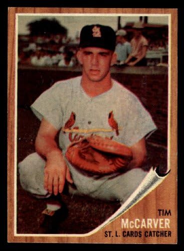 1962 FAPPS 167 GRN TIM MCCARVER St. Louis Cardinals Ex / MT + kardinali