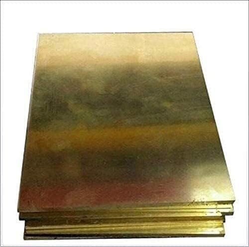 YIWANGO bakar lim folija Metal tanka folija ploča bakar metalni lim folija ploča 2. 5 mmX200 X 200 mm rezana bakarna metalna ploča