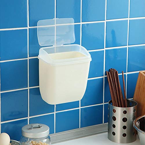 Allmro Mali smeće Može kuhinja smeće može sjeći kašika za smeće plastična kutija za pohranu reciklaža bin toalet kante za smeće kupatilo