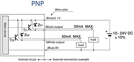 Taidactive 4 Wire 12~24V fotoelektrični senzor Mini fotoelektrični senzor 2 Put izlaz Photo Beam detektor pokreta