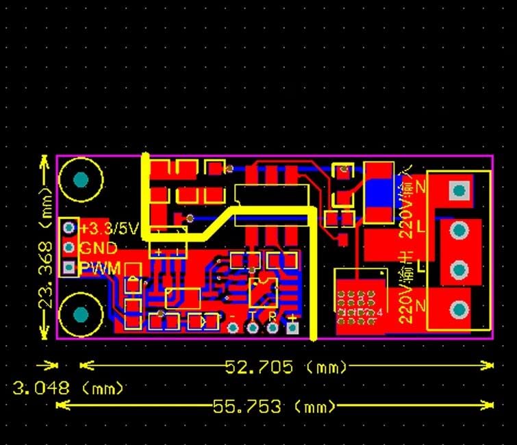 110v-240V 50hz 60hz AC PWM Dimming Dimmer kontroler regulacija napona Regulator tiristorski izolacioni modul I/O izlaz kompatibilan