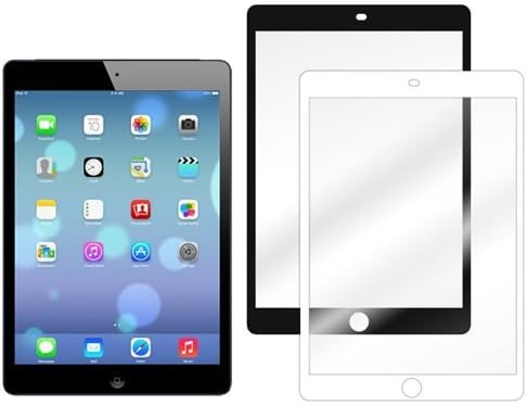 Boxwave zaštitnik ekrana kompatibilan sa iPad Air-ClearTouch Ultra Anti-Glare, zaštita ekrana bez mjehurića sa obrubom u boji-Bijela