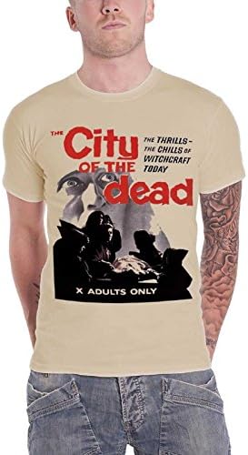Plan 9 Grad Mrtvih Poster Zvanična Muška Bež Majica Veličine S